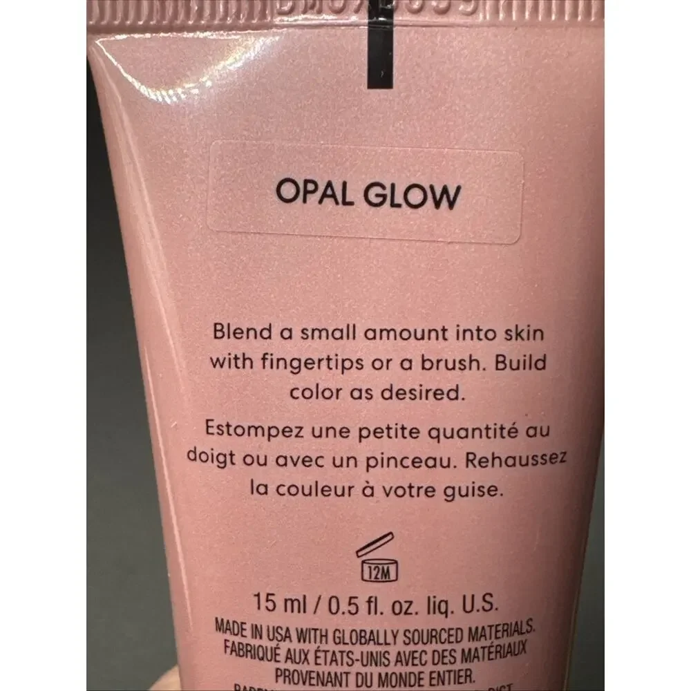 bareMinerals Complexion Rescue Highlighting Blush NIB 15ml/0.5oz Opal Glow Vegan